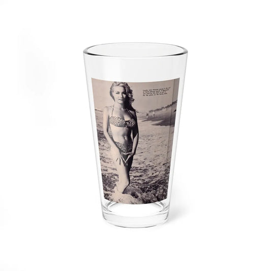 Julie Newmar #338 (Vintage Female Icon) Pint Glass 16oz 16oz - Go Mug Yourself
