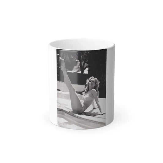 Julie Newmar #342 (Vintage Female Icon) Color Changing Coffee Mug 11oz - Go Mug Yourself