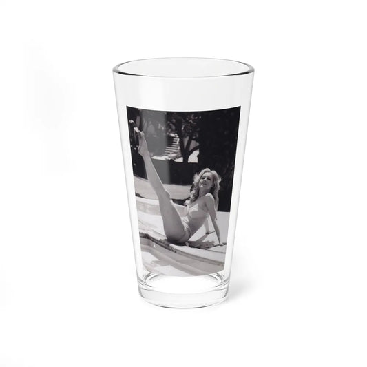 Julie Newmar #342 (Vintage Female Icon) Pint Glass 16oz 16oz - Go Mug Yourself