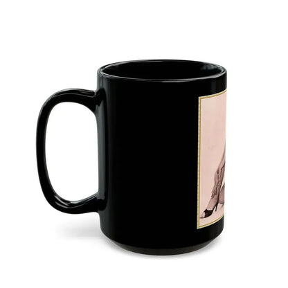 Julie Newmar #343 (Vintage Female Icon) Black Coffee Mug - Go Mug Yourself