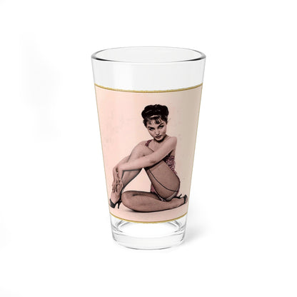 Julie Newmar #343 (Vintage Female Icon) Pint Glass 16oz-16oz-Go Mug Yourself