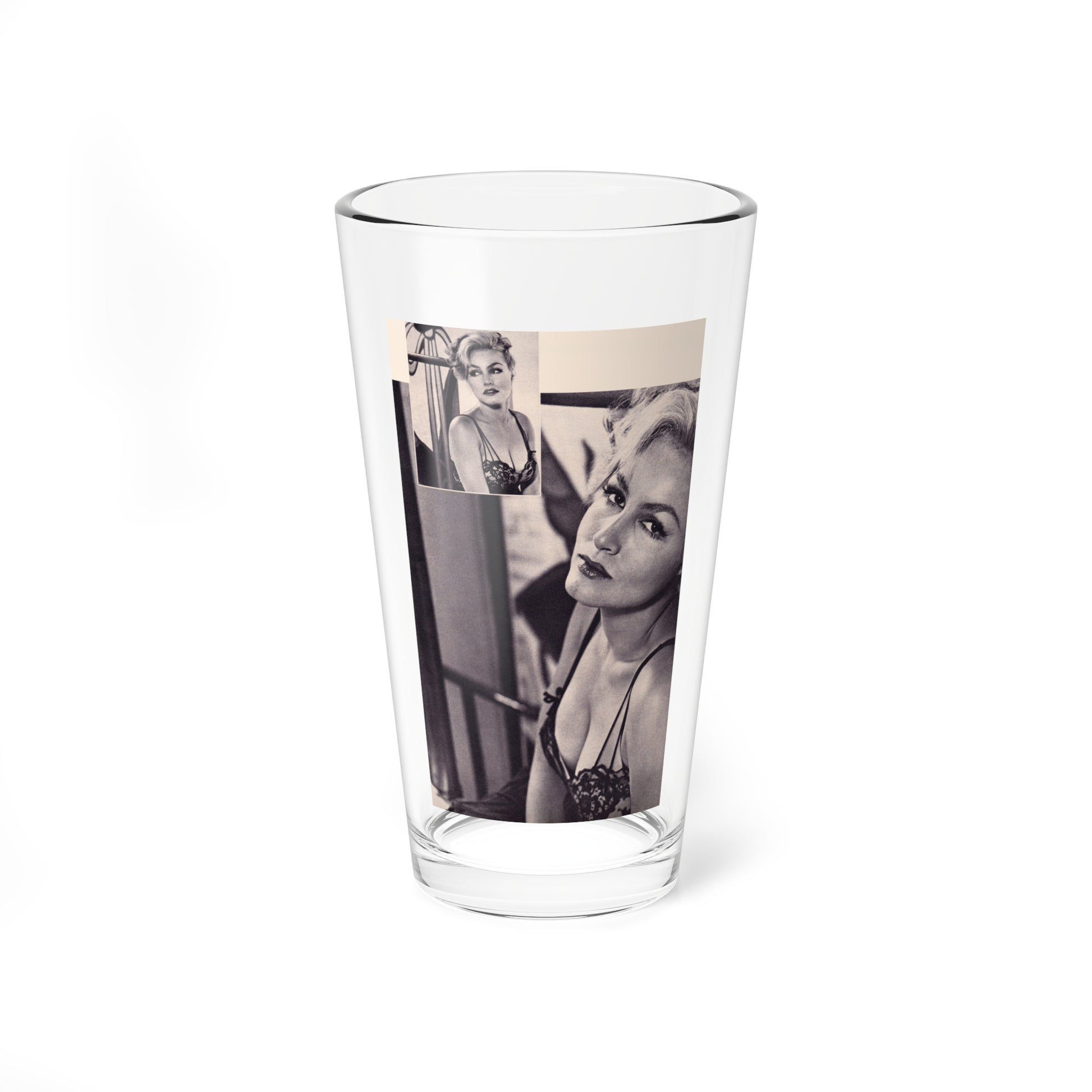 Julie Newmar #345 (Vintage Female Icon) Pint Glass 16oz-16oz-Go Mug Yourself