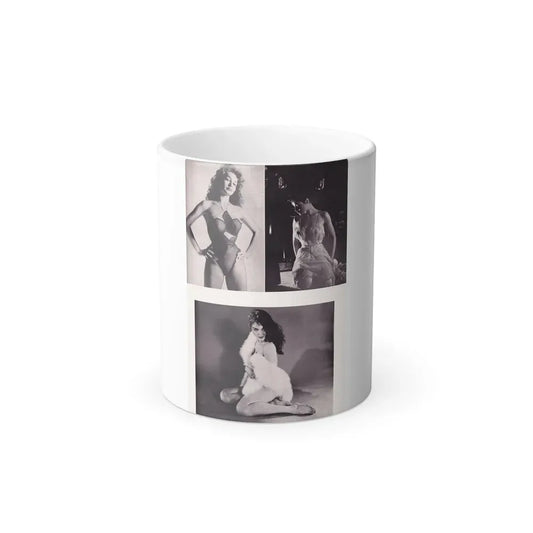 Julie Newmar #346 (Vintage Female Icon) Color Changing Coffee Mug 11oz - Go Mug Yourself