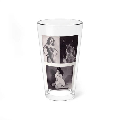 Julie Newmar #346 (Vintage Female Icon) Pint Glass 16oz 16oz - Go Mug Yourself