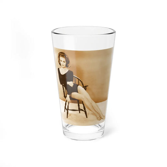 Julie Newmar #35 1 (Vintage Female Icon) Pint Glass 16oz 16oz - Go Mug Yourself