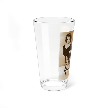 Julie Newmar #35 1 (Vintage Female Icon) Pint Glass 16oz-Go Mug Yourself