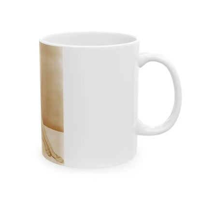 Julie Newmar #35 1 (Vintage Female Icon) White Coffee Mug - Go Mug Yourself
