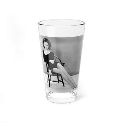 Julie Newmar #35 (Vintage Female Icon) Pint Glass 16oz-16oz-Go Mug Yourself