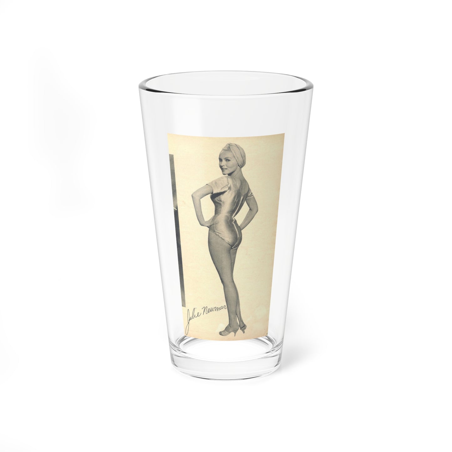 Julie Newmar #355 (Vintage Female Icon) Pint Glass 16oz-16oz-Go Mug Yourself