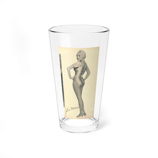 Julie Newmar #355 (Vintage Female Icon) Pint Glass 16oz 16oz - Go Mug Yourself