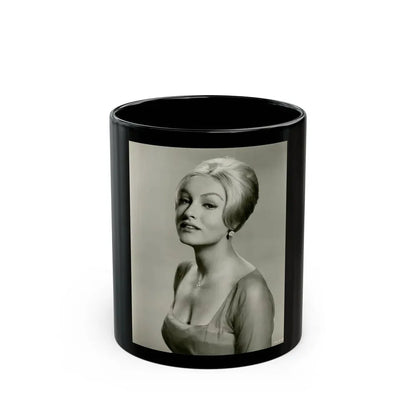 Julie Newmar #364 (Vintage Female Icon) Black Coffee Mug 11oz - Go Mug Yourself