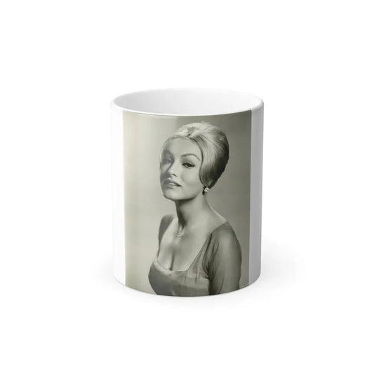 Julie Newmar #364 (Vintage Female Icon) Color Changing Coffee Mug 11oz - Go Mug Yourself