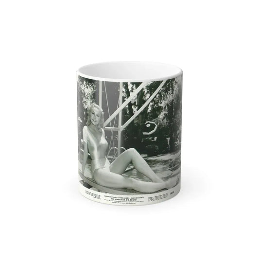 Julie Newmar #366 (Vintage Female Icon) Color Changing Coffee Mug 11oz - Go Mug Yourself