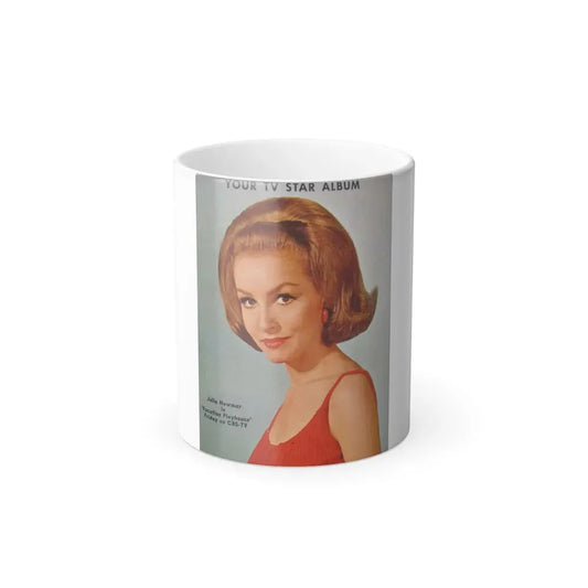 Julie Newmar #369 - T.V. Guide Photo '65 (Vintage Female Icon) Color Changing Coffee Mug 11oz - Go Mug Yourself