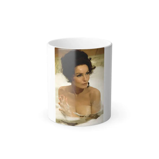Julie Newmar #371 (Vintage Female Icon) Color Changing Coffee Mug 11oz - Go Mug Yourself
