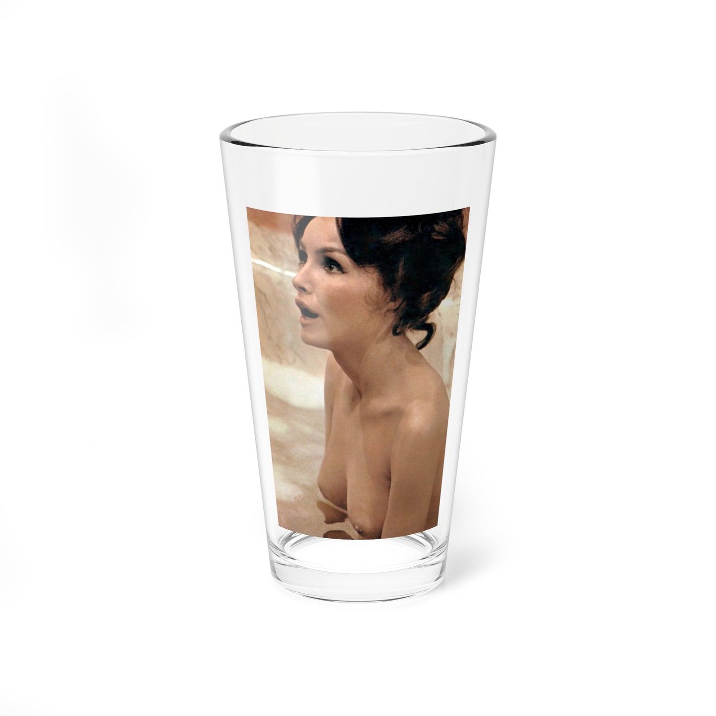 Julie Newmar #372 - Topless (Vintage Female Icon) Pint Glass 16oz-16oz-Go Mug Yourself