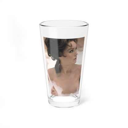 Julie Newmar #373 - Topless (Vintage Female Icon) Pint Glass 16oz-16oz-Go Mug Yourself