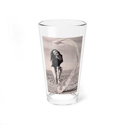Julie Newmar #374 (Vintage Female Icon) Pint Glass 16oz 16oz - Go Mug Yourself