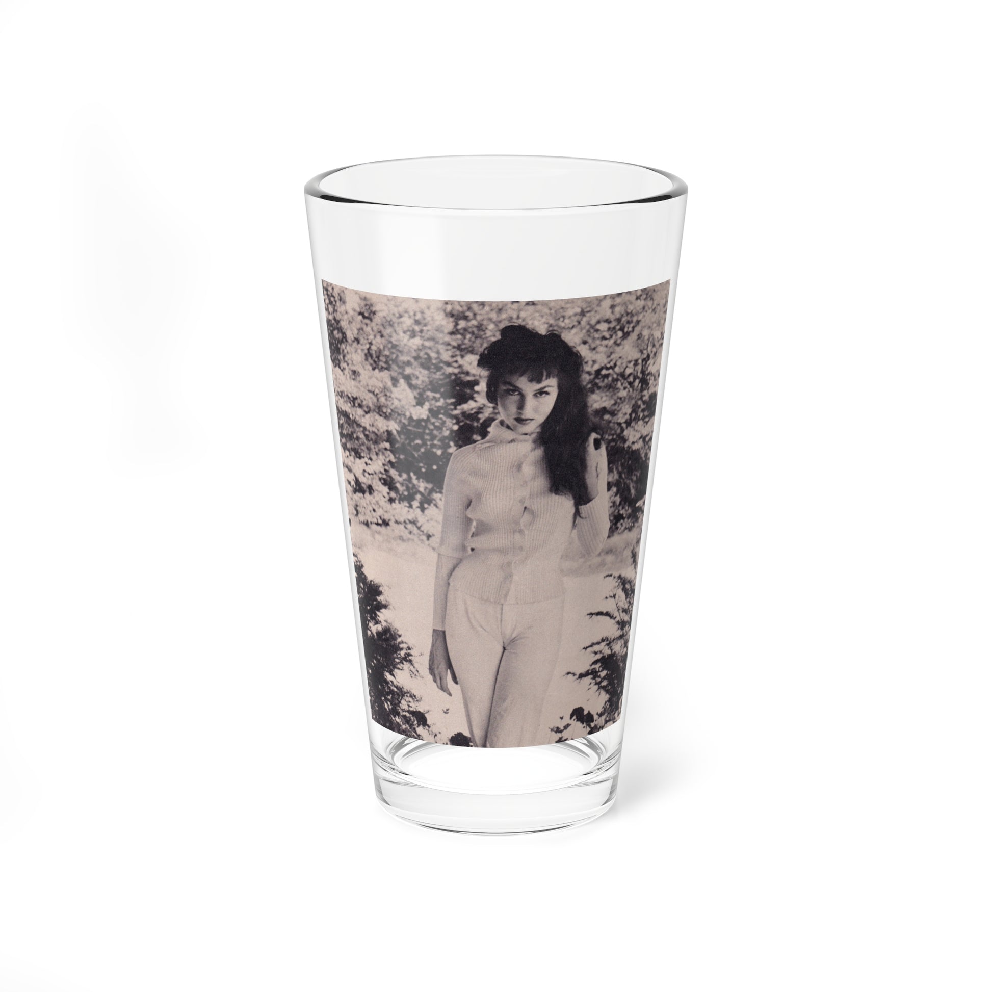 Julie Newmar #375 (Vintage Female Icon) Pint Glass 16oz-16oz-Go Mug Yourself