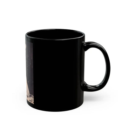 Julie Newmar #376 (Vintage Female Icon) Black Coffee Mug - Go Mug Yourself