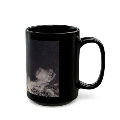 Julie Newmar #377 (Vintage Female Icon) Black Coffee Mug - Go Mug Yourself