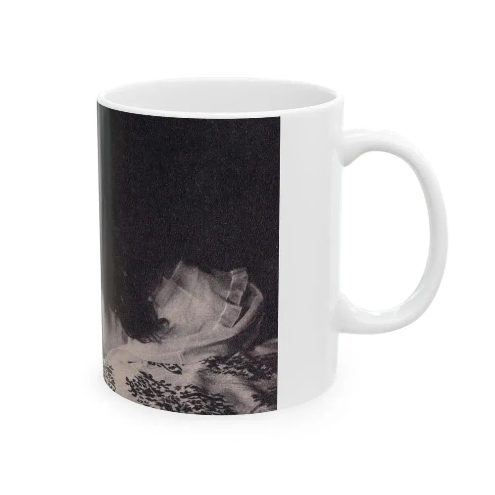 Julie Newmar #377 (Vintage Female Icon) White Coffee Mug - Go Mug Yourself