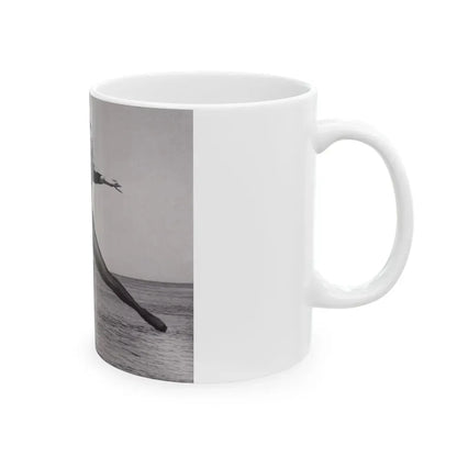 Julie Newmar #378 (Vintage Female Icon) White Coffee Mug - Go Mug Yourself