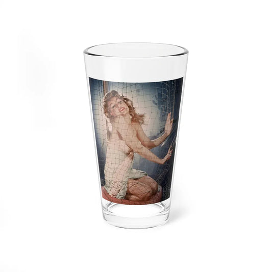 Julie Newmar #385 (Vintage Female Icon) Pint Glass 16oz 16oz - Go Mug Yourself