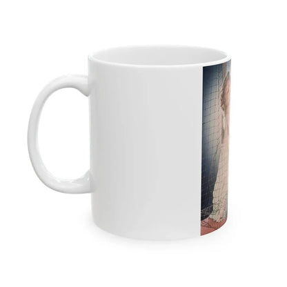 Julie Newmar #385 (Vintage Female Icon) White Coffee Mug - Go Mug Yourself