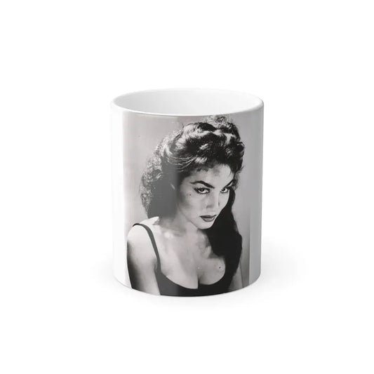 Julie Newmar #39 (Vintage Female Icon) Color Changing Coffee Mug 11oz - Go Mug Yourself
