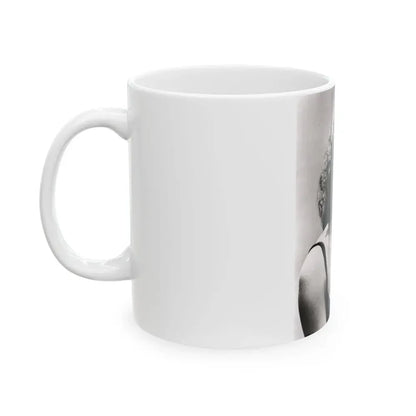 Julie Newmar #39 (Vintage Female Icon) White Coffee Mug - Go Mug Yourself