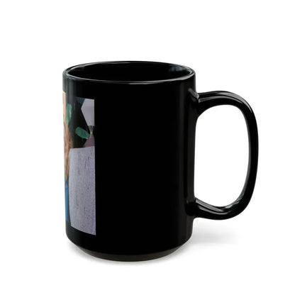 Julie Newmar #396 (Vintage Female Icon) Black Coffee Mug - Go Mug Yourself