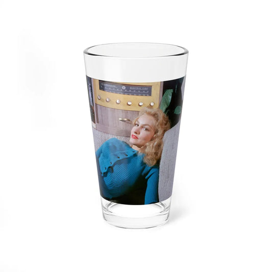Julie Newmar #396 (Vintage Female Icon) Pint Glass 16oz 16oz - Go Mug Yourself