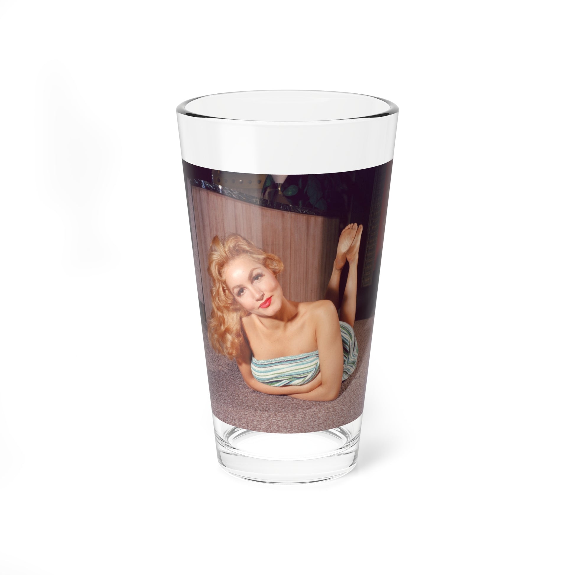 Julie Newmar #419 (Vintage Female Icon) Pint Glass 16oz-16oz-Go Mug Yourself