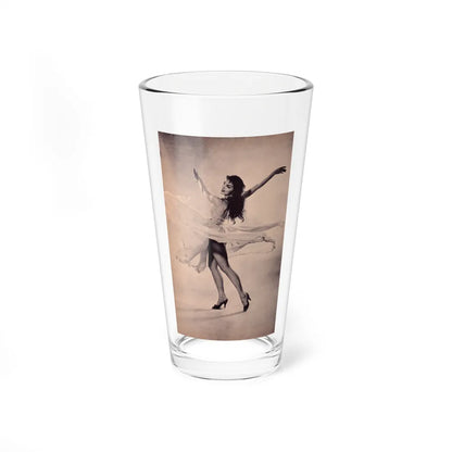 Julie Newmar #423 (Vintage Female Icon) Pint Glass 16oz 16oz - Go Mug Yourself