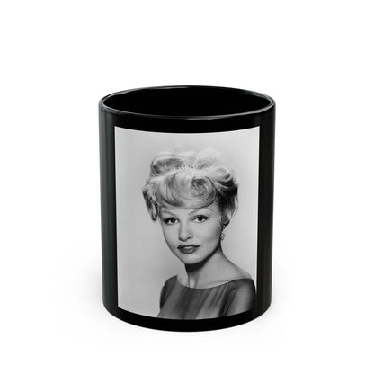 Julie Newmar #434 (Vintage Female Icon) Black Coffee Mug-11oz-Go Mug Yourself