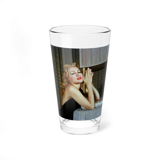 Julie Newmar #438 (Vintage Female Icon) Pint Glass 16oz 16oz - Go Mug Yourself