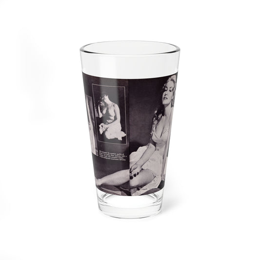 Julie Newmar #443 (Vintage Female Icon) Pint Glass 16oz-16oz-Go Mug Yourself