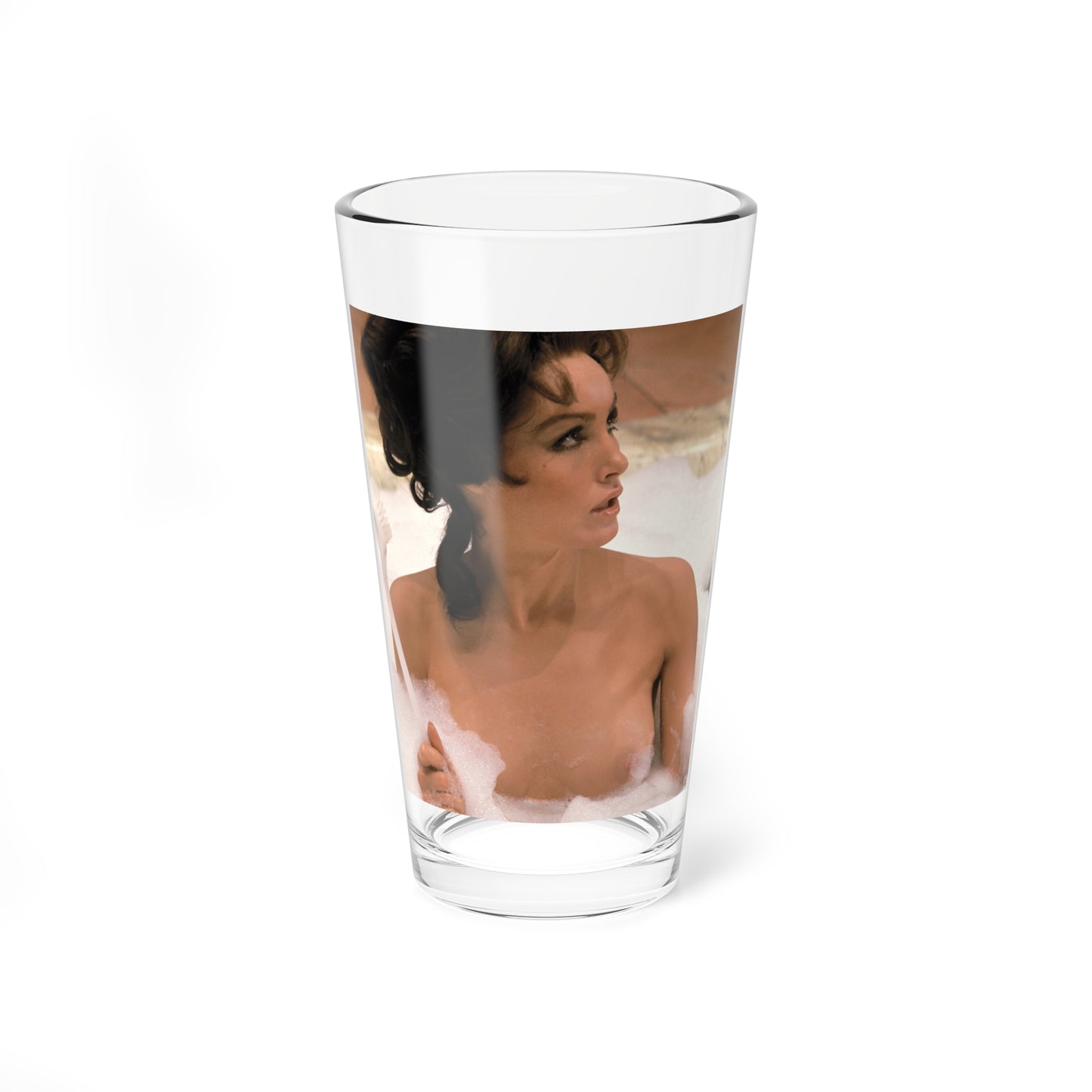 Julie Newmar #468 - Topless (Vintage Female Icon) Pint Glass 16oz-16oz-Go Mug Yourself