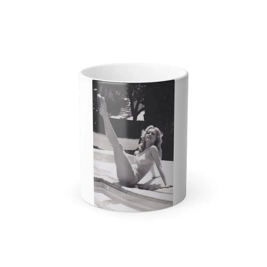 Julie Newmar #474 (Vintage Female Icon) Color Changing Coffee Mug 11oz - Go Mug Yourself
