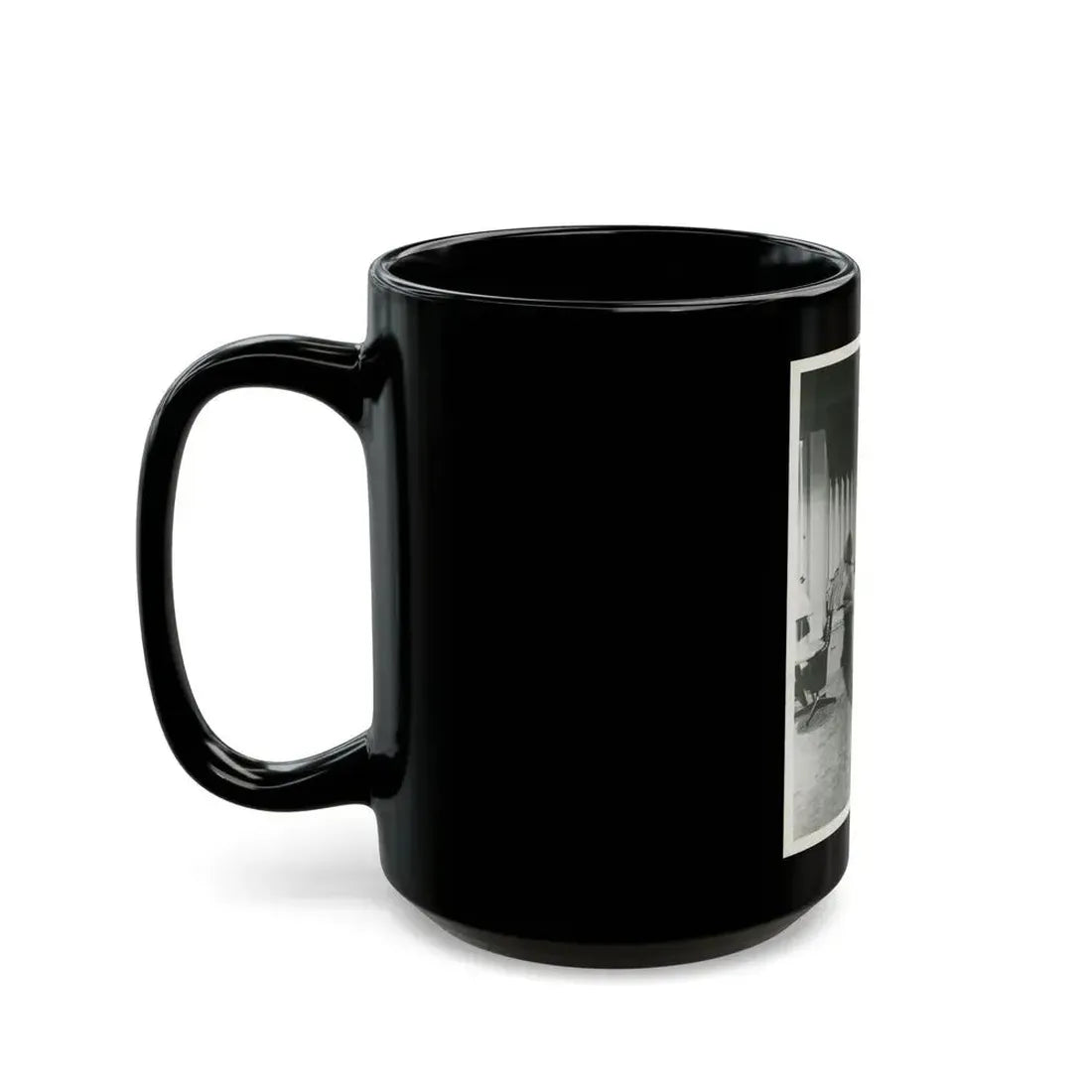 Julie Newmar #505 (Vintage Female Icon) Black Coffee Mug - Go Mug Yourself