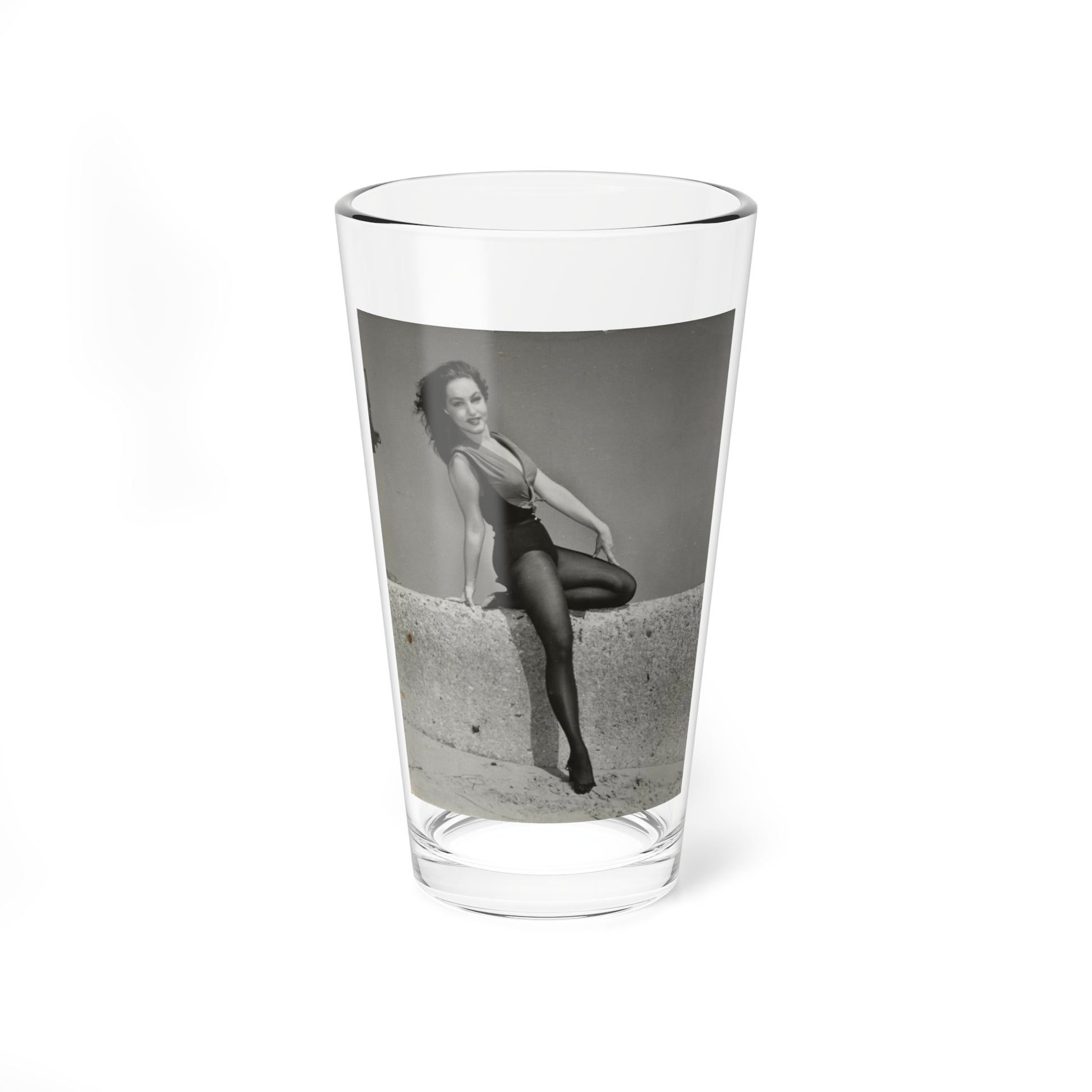 Julie Newmar #506 (Vintage Female Icon) Pint Glass 16oz-16oz-Go Mug Yourself