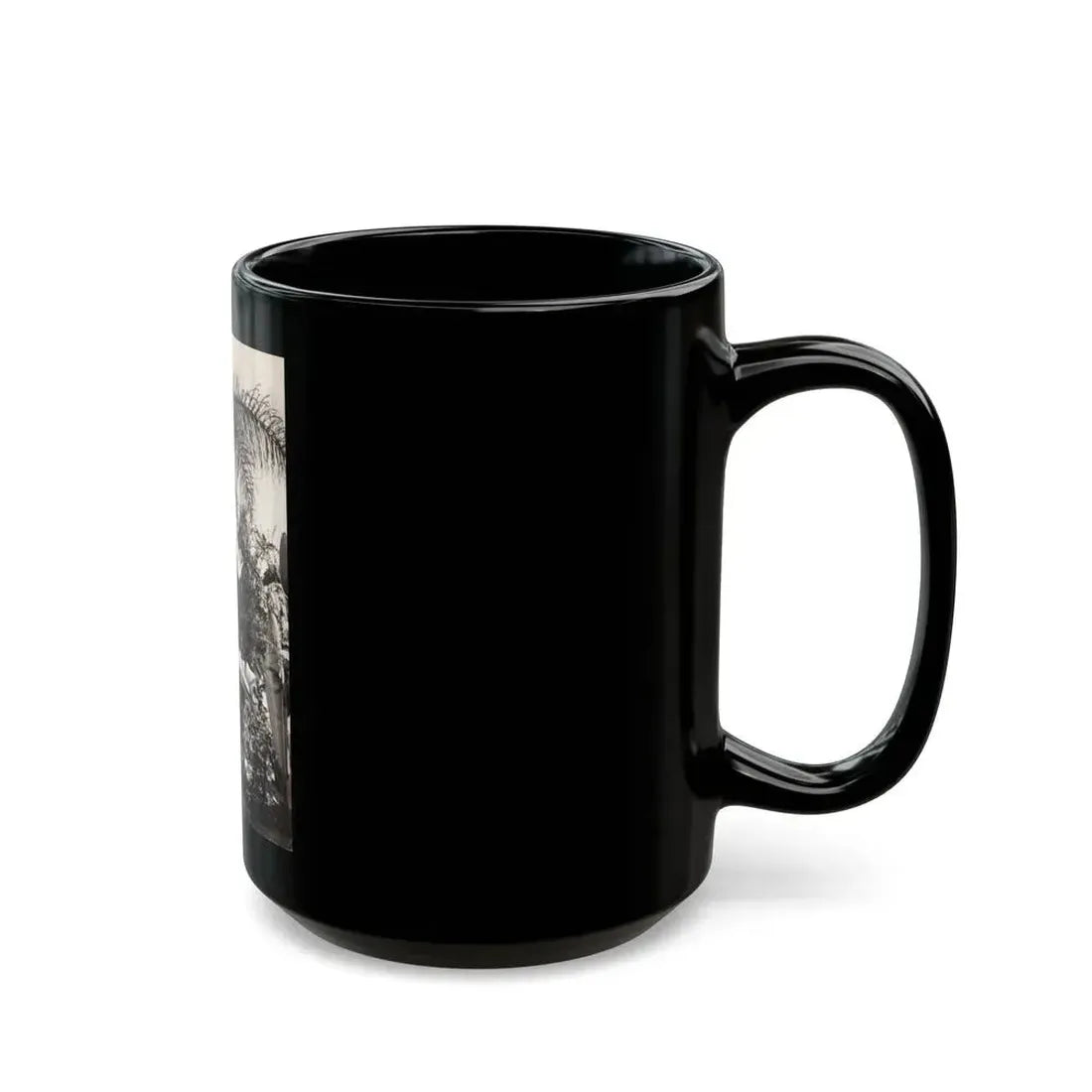 Julie Newmar #586 (Vintage Female Icon) Black Coffee Mug - Go Mug Yourself