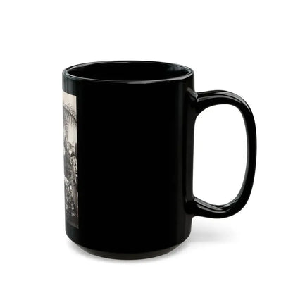 Julie Newmar #586 (Vintage Female Icon) Black Coffee Mug - Go Mug Yourself