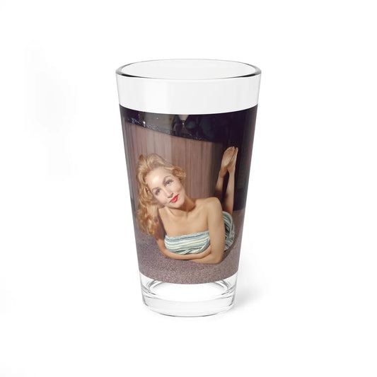 Julie Newmar #638 (Vintage Female Icon) Pint Glass 16oz 16oz - Go Mug Yourself