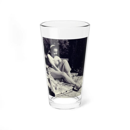 Julie Newmar #658 (Vintage Female Icon) Pint Glass 16oz 16oz - Go Mug Yourself