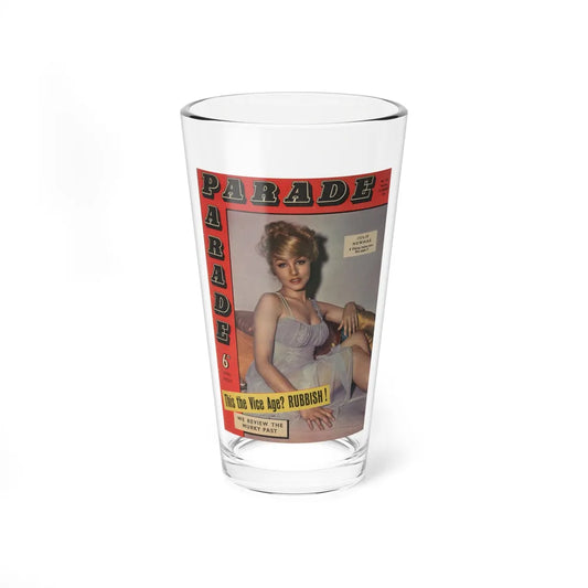 Julie Newmar #661 (Vintage Female Icon) Pint Glass 16oz 16oz - Go Mug Yourself