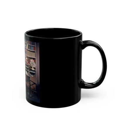 Julie Newmar #667 (Vintage Female Icon) Black Coffee Mug - Go Mug Yourself