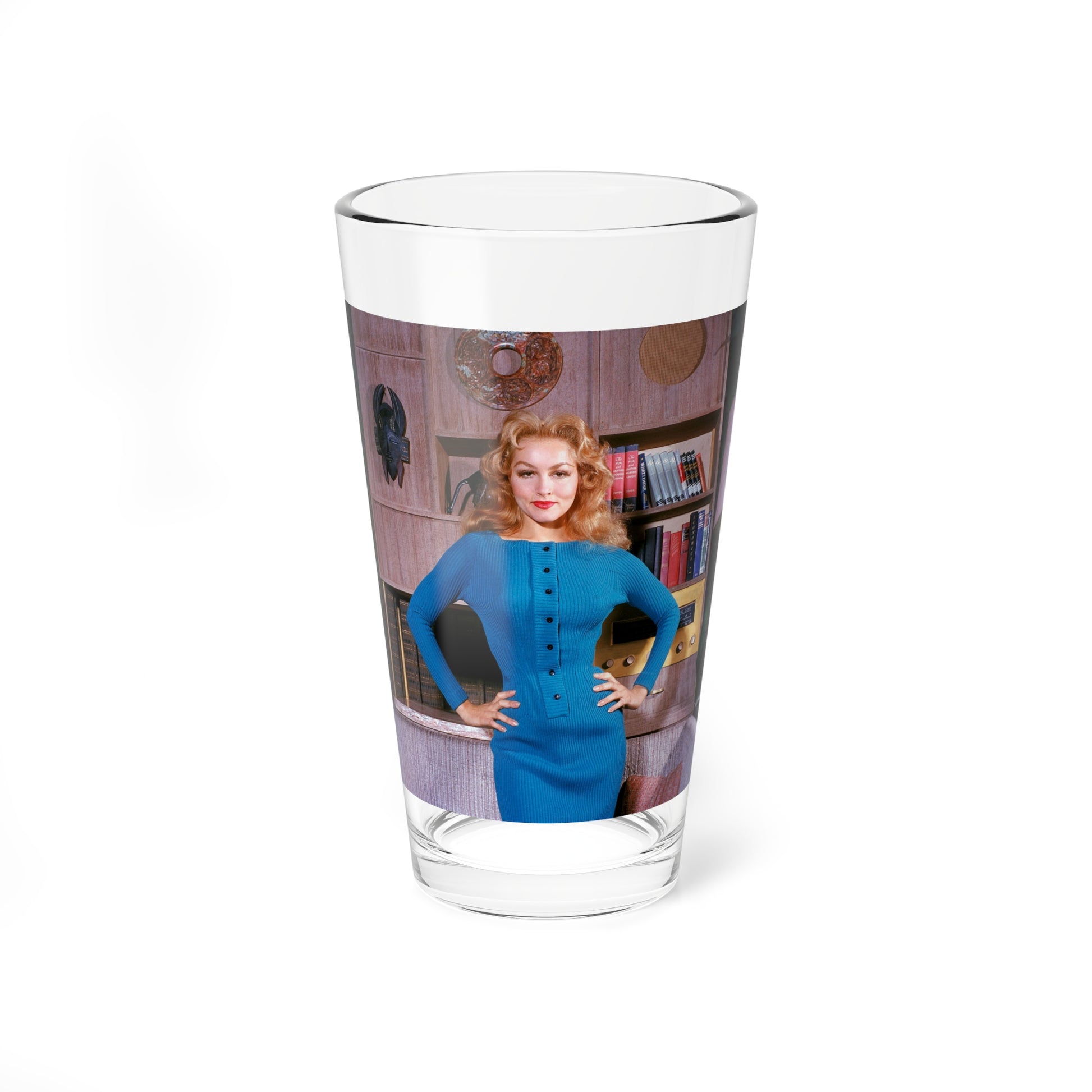 Julie Newmar #669 (Vintage Female Icon) Pint Glass 16oz-16oz-Go Mug Yourself