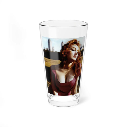Julie Newmar #79 (Vintage Female Icon) Pint Glass 16oz 16oz - Go Mug Yourself